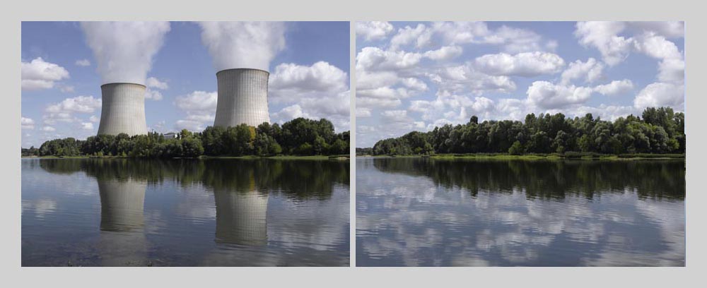 Centrale nucléaire de Saint-Laurent des eaux - France > diptyque 120 x 325 > © 2016