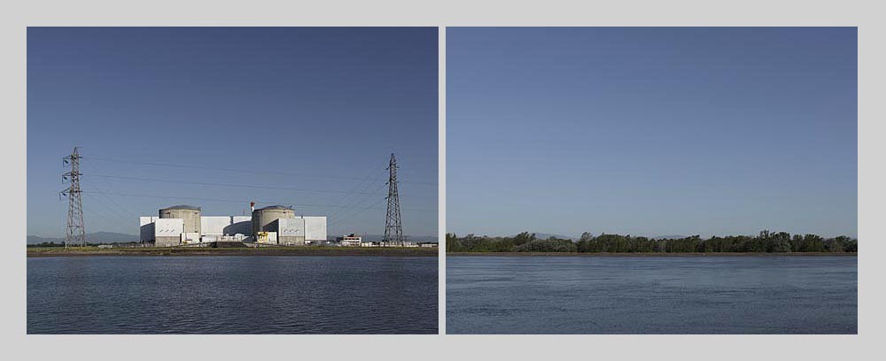 Nuclear power plant - Fessenheim - France > diptych 47 x 128 inch > © 2016